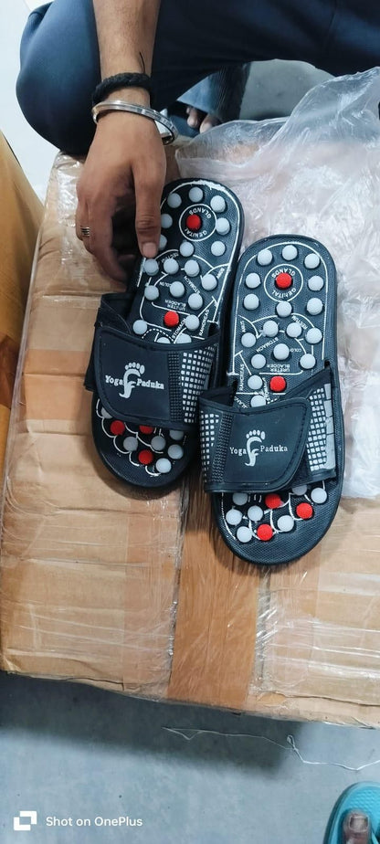 Acupressure and Magnetic Therapy Paduka Slippers